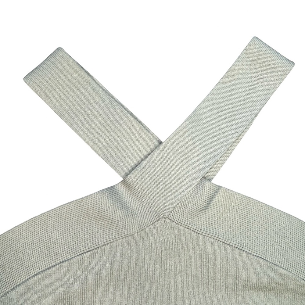 Aritzia Cream Cross-Strap Tank Top - Picture 5 of 8